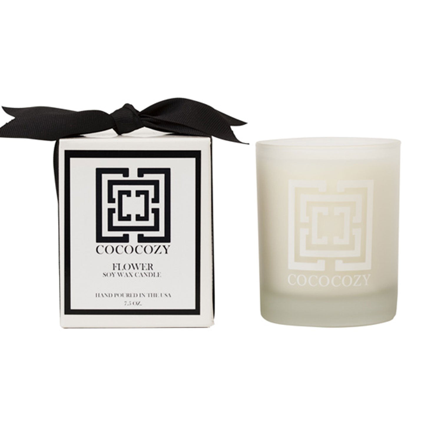 Flower Soy Wax Candle - COCOCOZY